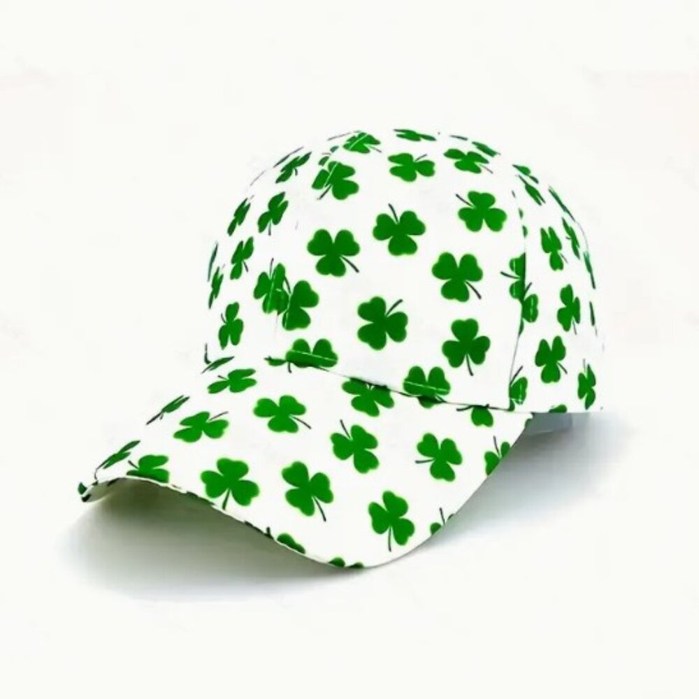 NWT St Patrick's Day Shamrock Cap